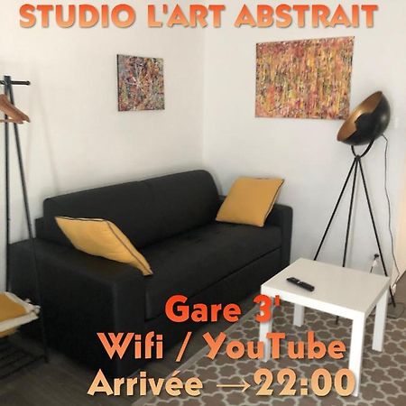Studio L'Art Abstrait - Centre D'Agen- Gare 3' Apartment Exterior foto