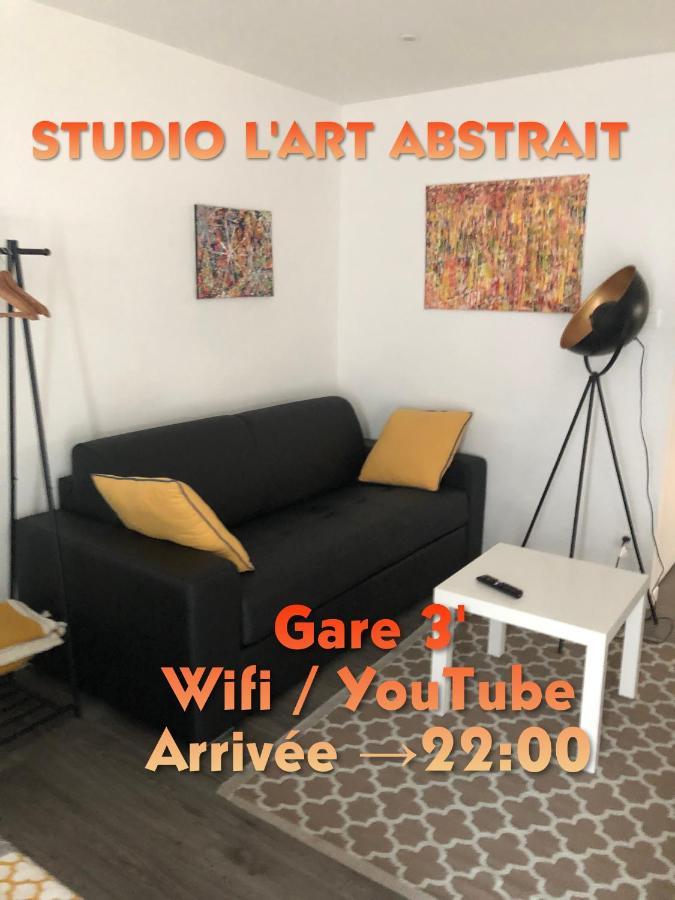 Studio L'Art Abstrait - Centre D'Agen- Gare 3' Apartment Exterior foto